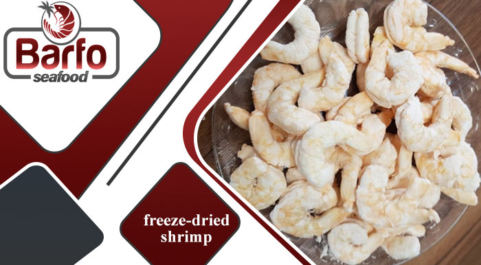 Freeze-dried shrimp