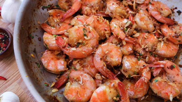Yummy dried Jinga shrimp across globe